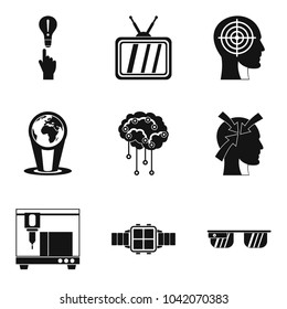 Reason icons set. Outline set of 9 reason vector icons for web isolated on white background