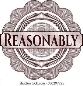 Reasonably abstract rosette