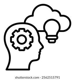 Reasoning Icon Element For Design
