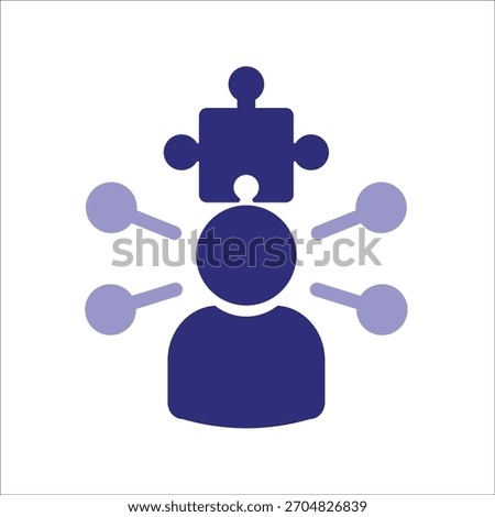 reasoning icons. simple colored vector