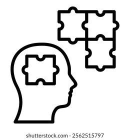 Reasoning Skills Icon Element For Design