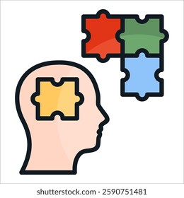 Reasoning Skills Icon Element For Design