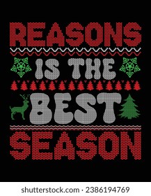 REASONS IS THE BEST SEASON TSHIRT DESIGN
