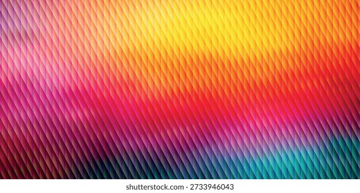 reative Abstract Multi-colored Pattern Background with Prism Light Effect and Geometric Texture