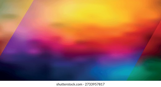 reative Abstract Multi-colored Pattern Background with Prism Light Effect and Geometric Texture