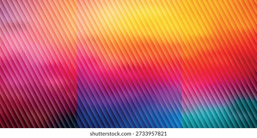 reative Abstract Multi-colored Pattern Background with Prism Light Effect and Geometric Texture