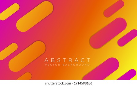 reative geometric wallpaper. Trendy gradient shapes composition. Eps10 vector.