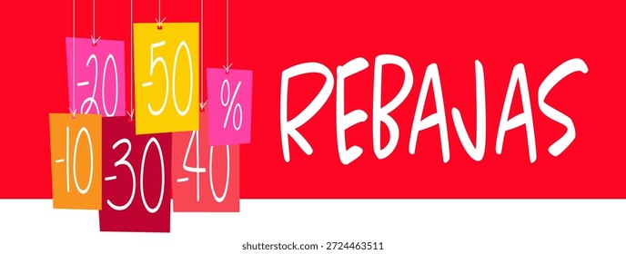 Rebajas, Vertrieb auf Spanisch