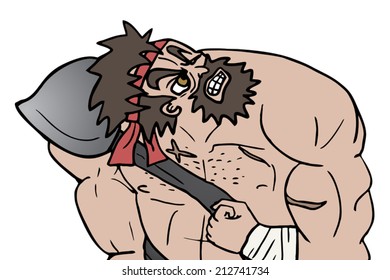Rebel barbarian