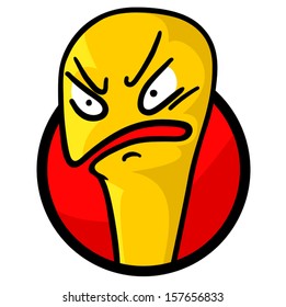 Rebel face icon