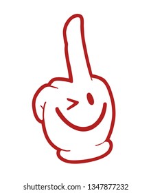 rebel finger pose