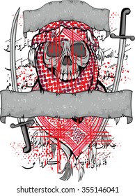 rebel grunge skull