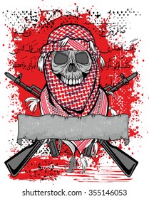 rebel grunge skull