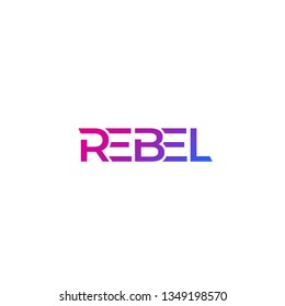 Rebel Logo, Modern Design