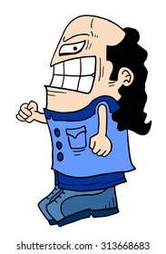 rebel ugly man
