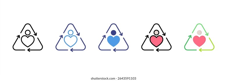 Rebirth Multi Style Icon Set