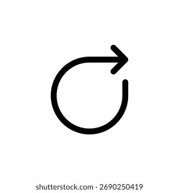 Reboot Icon for System Restart and Power Control