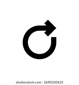 Reboot Icon for System Restart and Power Control