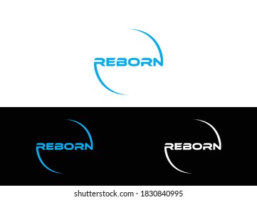 Reborn Logo or Icon Design Vector Template