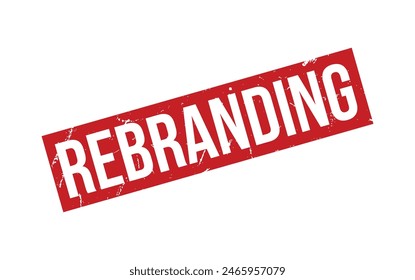Rebranding Rubber Stamp Seal Vector