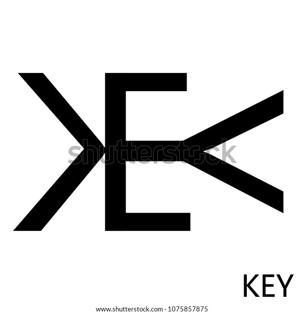 Rebus Word Key Inverted Letters Vector: เวกเตอร์สต็อก (ปลอดค่าลิขสิทธิ์ ...