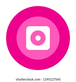 rec button vector icon