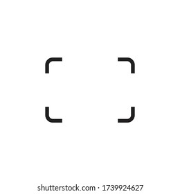 rec icon vector sign symbol isolated