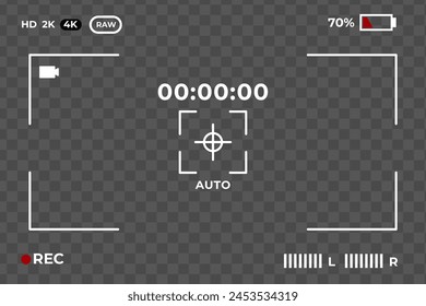 Rec interface background vector design in eps 10