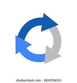 ReCaptcha Vektorsymbol einzeln. Ich bin keine Robotergrafik auf weißem Hintergrund