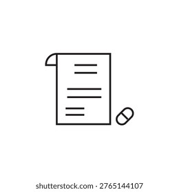 receipe doctor icon illustration elemnt design
