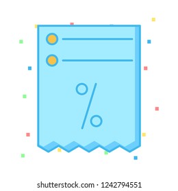 receipt   discount  billing  