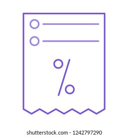receipt   discount  billing  