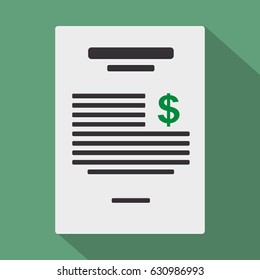 Receipt icon