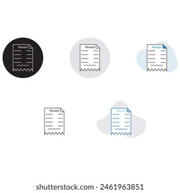Receipt icon, Mastering Receipt Management, The Importance of Digital Receipts in Modern Transactions icon