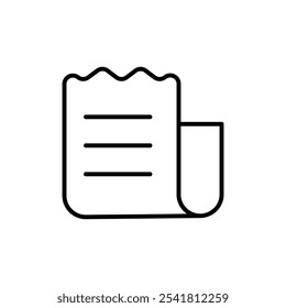 Wareneingangssymbol Gliederungsvektor für Web-UI