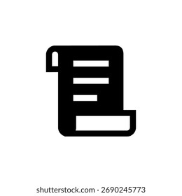 Ícone de Recebimento para Registro de Pagamento e Compra