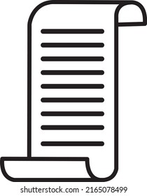 ilustración vectorial de icono de recepción en fondo blanco..eps
