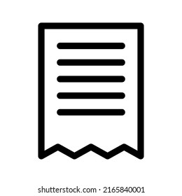 Ilustración de diseño del símbolo del vector de icono de recepción
