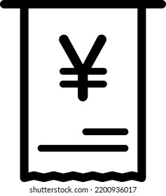Receipt issuance isolated vector illustration.