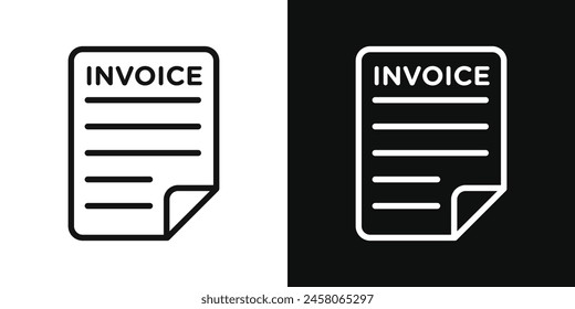 Colección de iconos de problemas de Comprobante. Símbolos visuales de Facturación y pago.