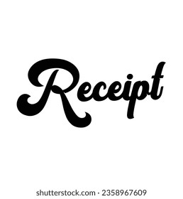 receipt text on white background.