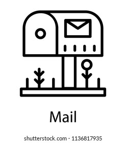 Receive incoming mails with this letterbox 
