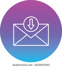 Receive vector icon. Can be used for printing, mobile and web applications.