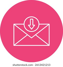 Receive vector icon. Can be used for printing, mobile and web applications.