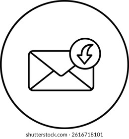 Receive vector icon. Can be used for printing, mobile and web applications.
