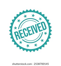 Received Letter Rubber Stamp Template