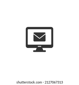 Received a letter vector icon