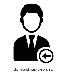 received profile icon design vector