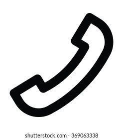 Receiver Bold Line Vector Icon