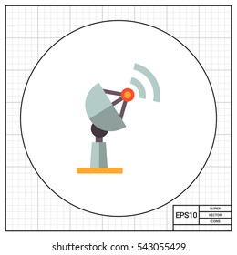Receiver flat icon